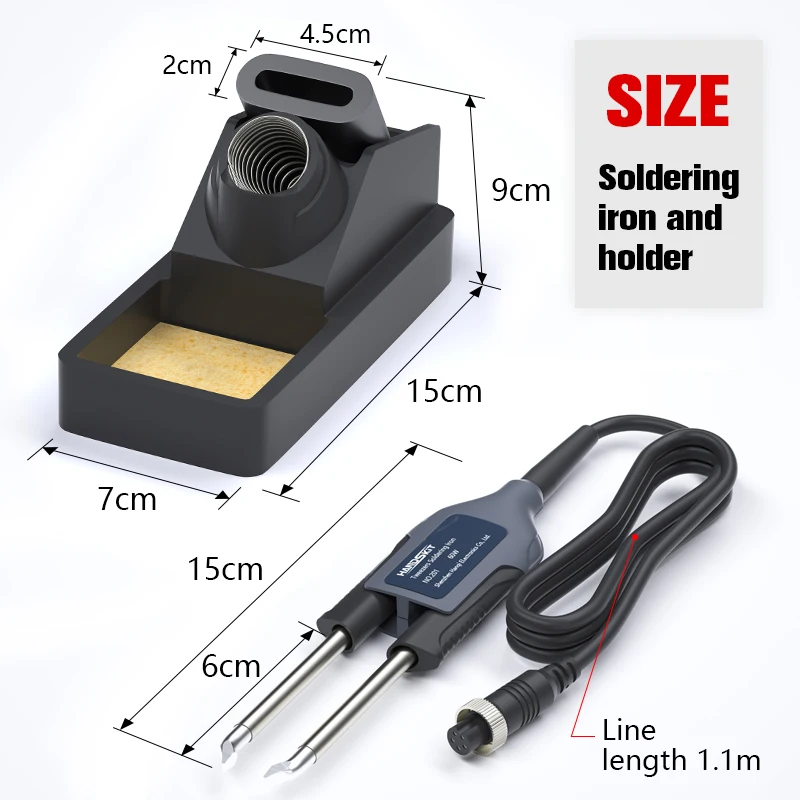 Electronics Repair Tools - T12 محطة لحام الملقط مقبض ل