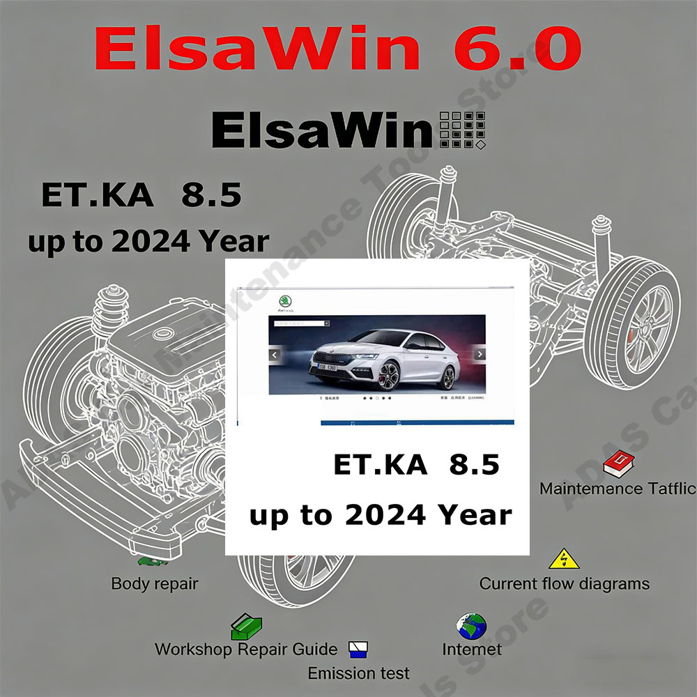 Electronics Repair Tools - أحدث أدوات صيانة السيارات Elsawin 6.0