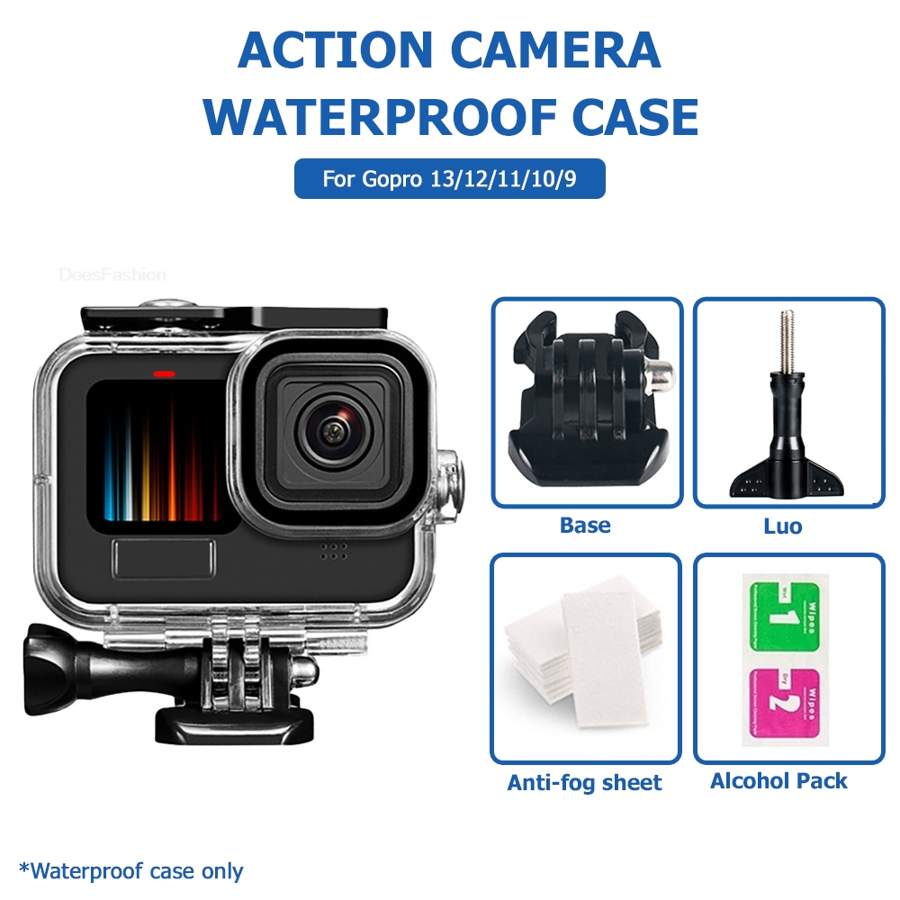 Gopro Action Camera Hero 13 Black - حافظة مقاومة للماء لكاميرا GoPro Hero