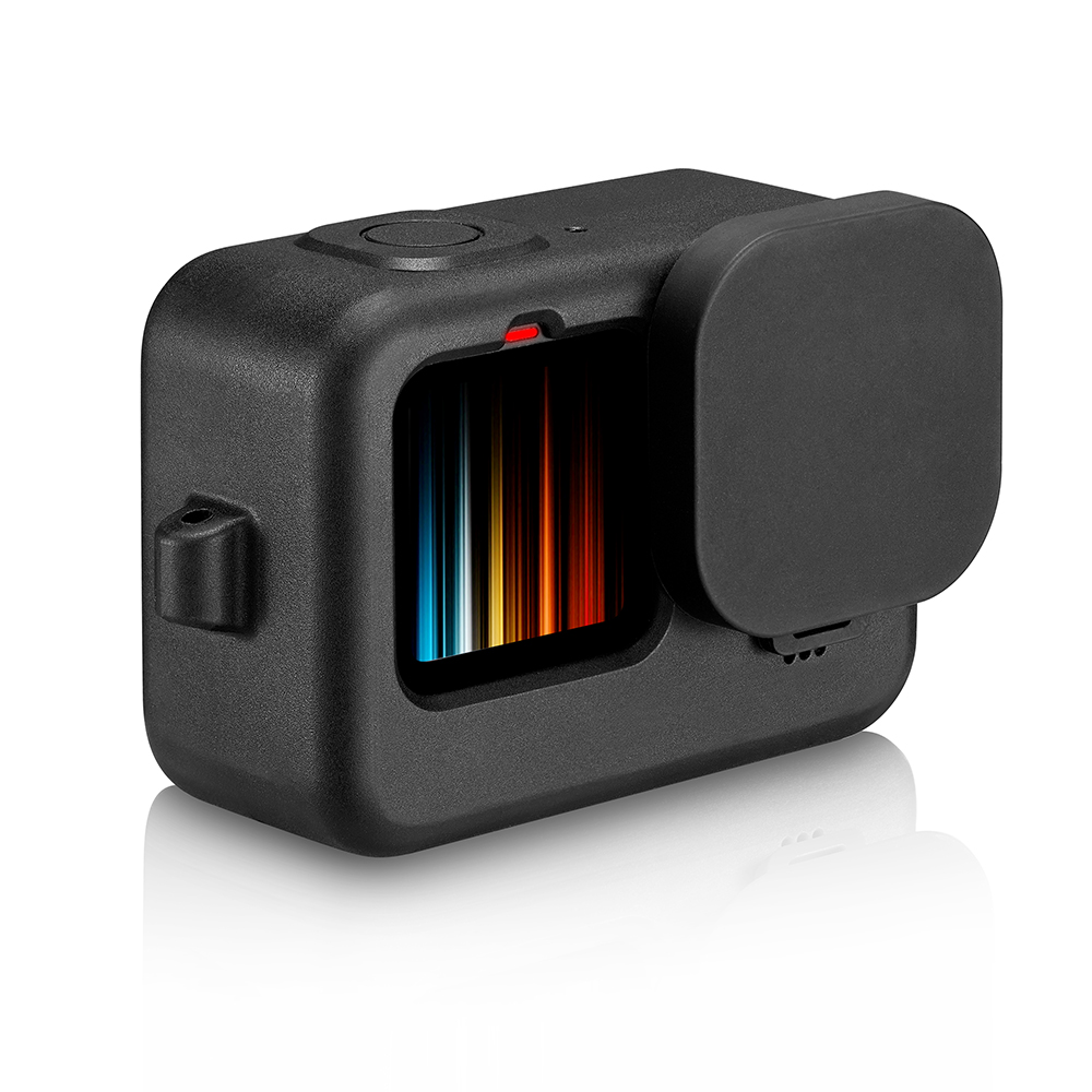 غطاء سيليكون ناعم لكاميرا جوبر - مراجعة Gopro Action Camera Hero 12 Black وسعره
