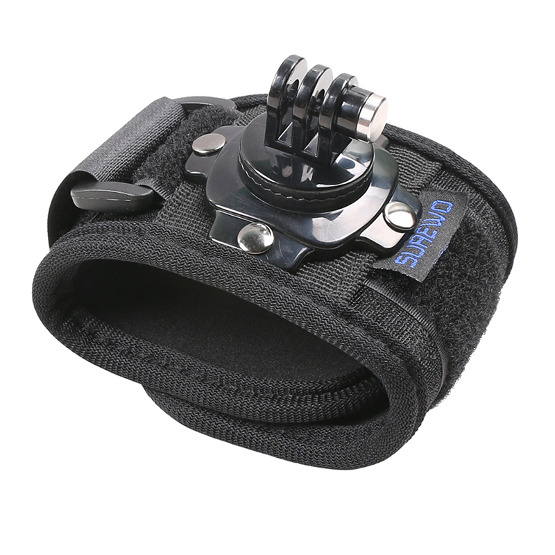حامل حزام المعصم SUREWO متوافق - مراجعة Gopro Action Camera Hero 13 Black وسعره