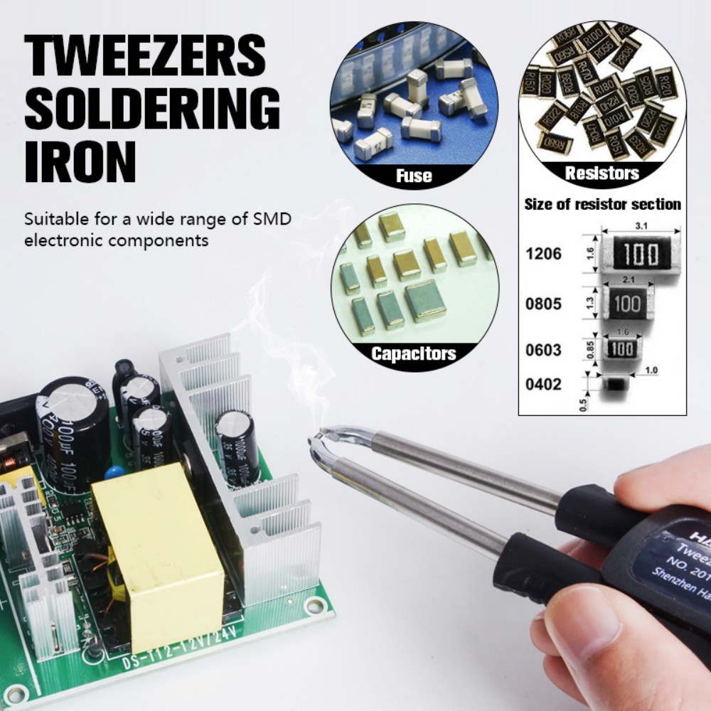 مقبض ملقط لحام T12 - مقبض لحام - مراجعة Electronics Repair Tools وسعره