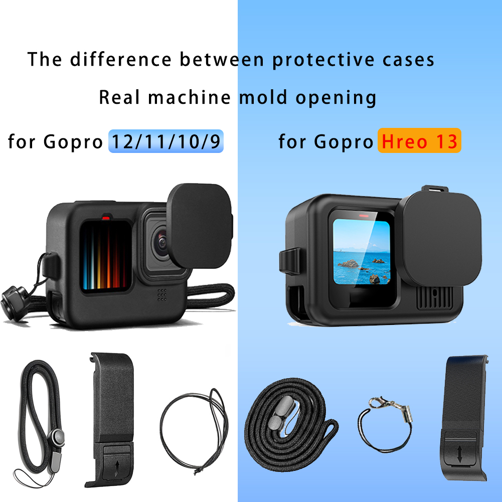حافظة من السيليكون لهاتف GoPro - مراجعة Gopro Action Camera Hero 13 Black وسعره