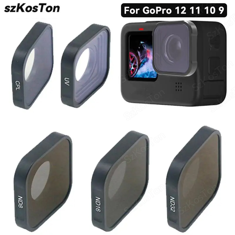 الأشعة فوق البنفسجية CPL ND8 N - مراجعة Gopro Action Camera Hero 13 Black وسعره