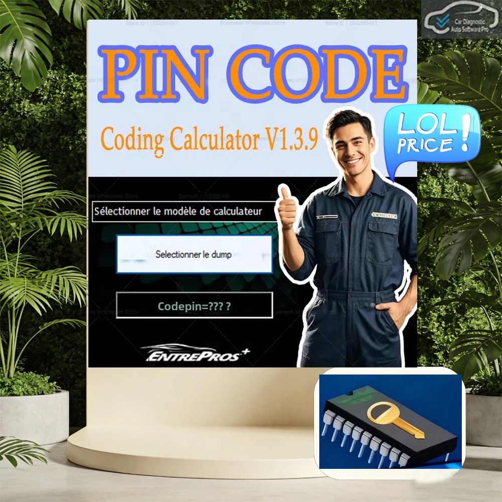حاسبة رمز IMMO PIN إصدار 1.3.9 - مراجعة Electronics Repair Book وسعره