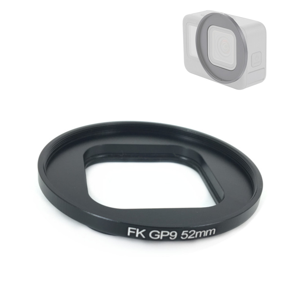 52 مللي متر عدسة مهايئ المرشح  - مراجعة Gopro Action Camera Hero 13 Black وسعره