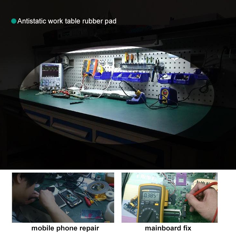 3 مللي متر الجدول العمل حصيرة  - مراجعة Electronics Repair Tools وسعره