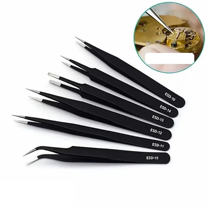 مجموعة ملاقط طويلة دقيقة ، فول - مراجعة Electronics Repair Tools وسعره